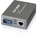 Fast Ethernet Media Converter, 20km SM Simplex SC Fiber, Tx/Rx=1310nm/1550nm